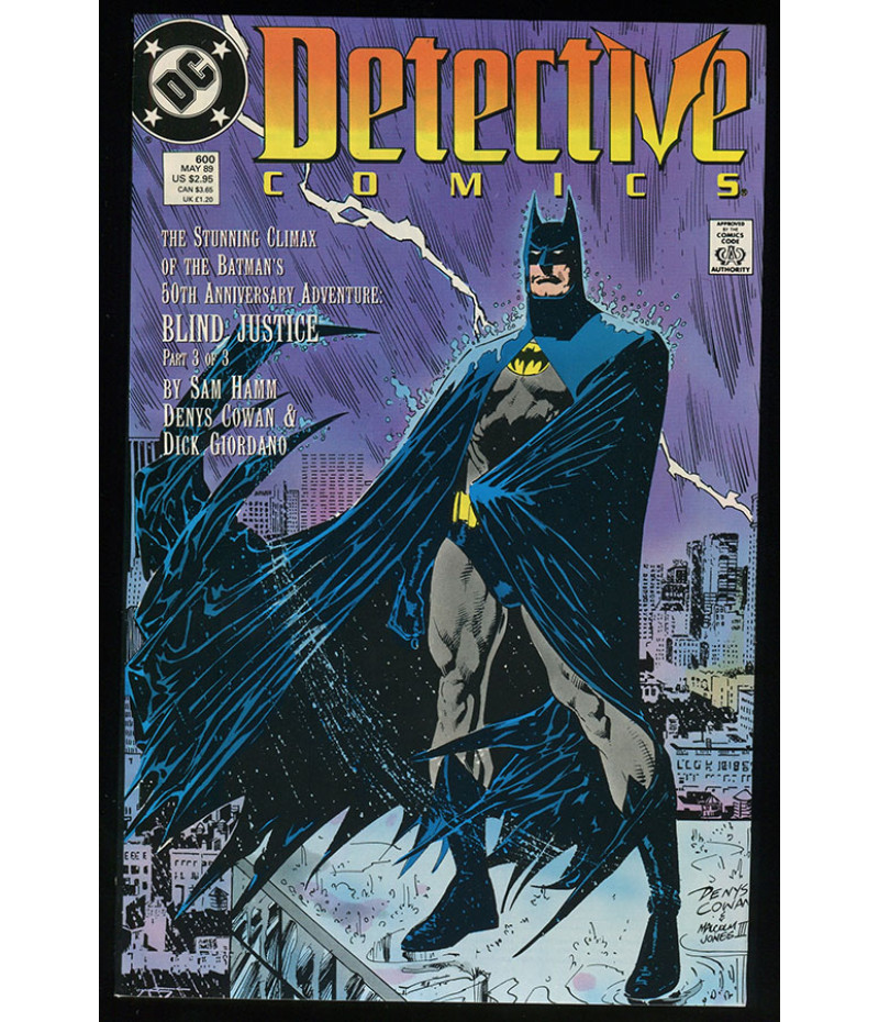 Poster Batman - Blind Justice - Capas De Quadrinhos - HQ - DC Comics