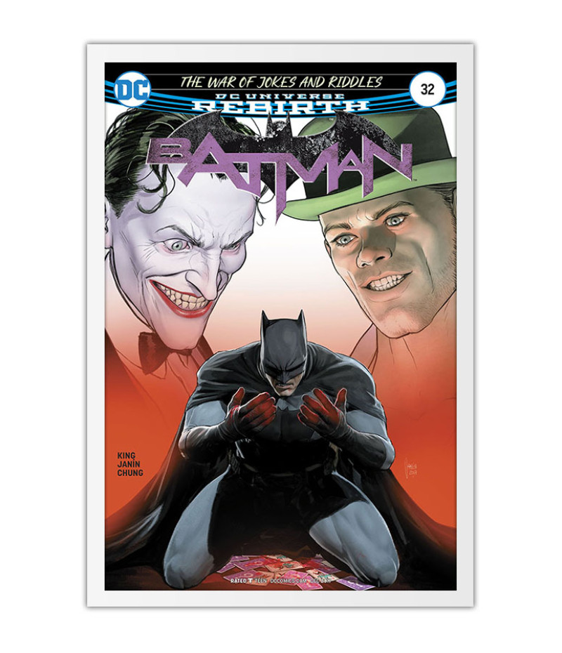 Poster Batman - Capas De Quadrinhos - HQ - DC Comics