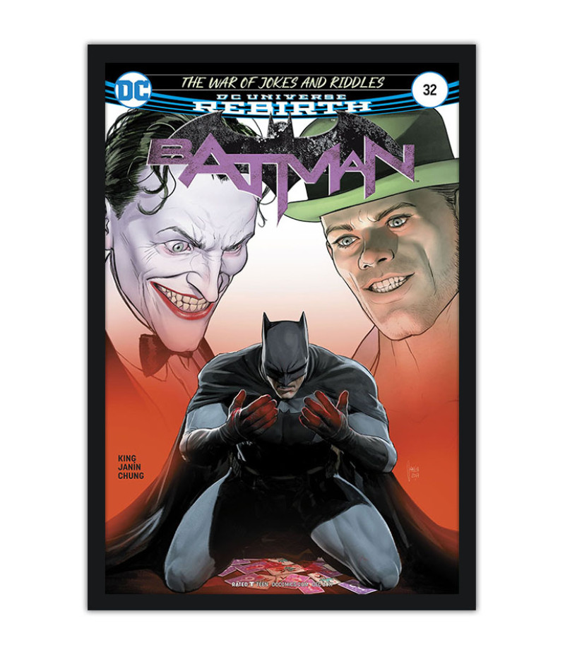 Poster Batman - Capas De Quadrinhos - HQ - DC Comics