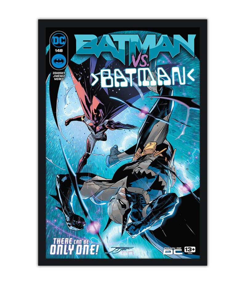 Poster Batman Vs Batman - Capas De Quadrinhos - HQ - DC Comics