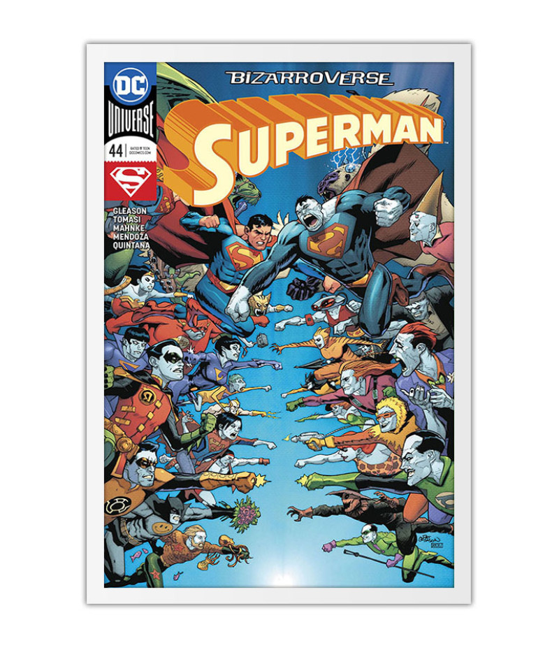 Poster Bizarroverse - Superman - Capas De Quadrinhos - HQ - DC Comics