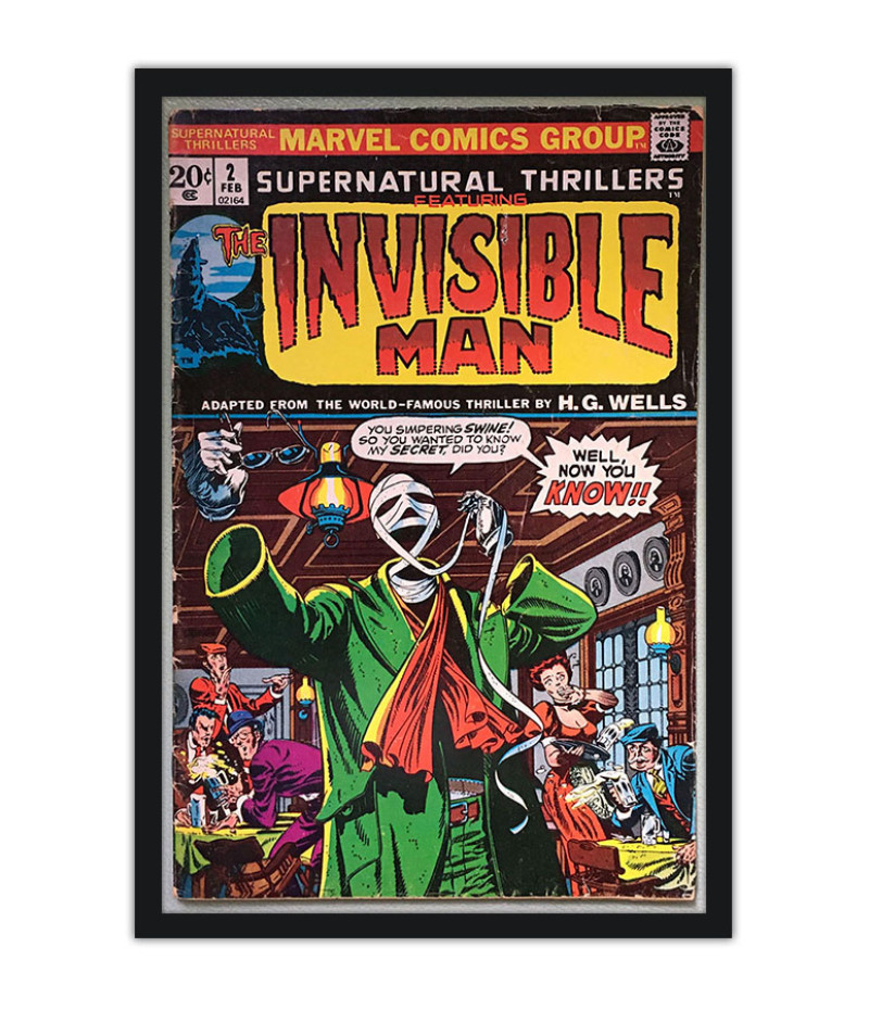 Poster Invisible Man - Capas De Quadrinhos - HQ Marvel