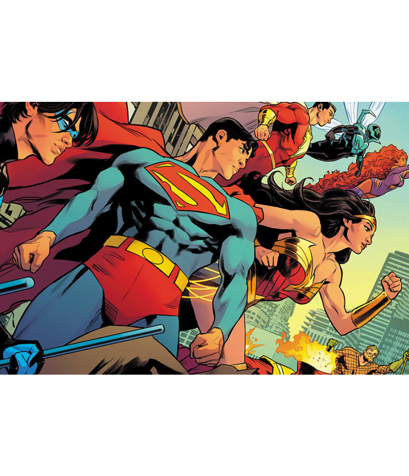 Poster Liga Da Justica - Capas De Quadrinhos - HQ - DC Comics