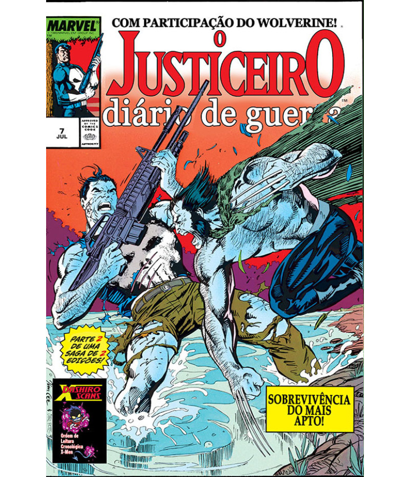 Poster O Justiceiro - Diario De Guerra - Capas De Quadrinhos - HQ - Marvel
