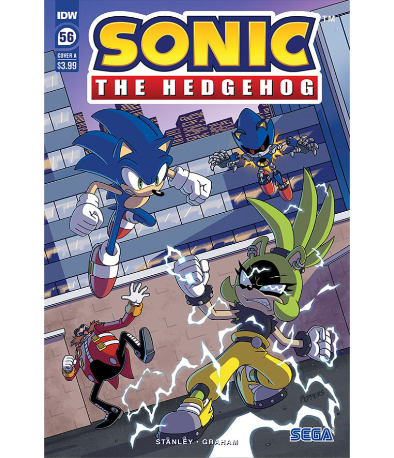 Poster Sonic - Capas De Quadrinhos - HQ