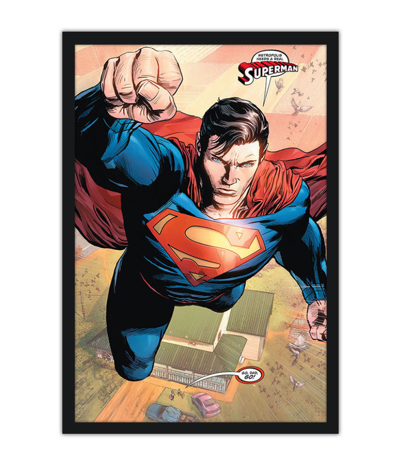 Poster Superman - Capas De Quadrinhos - HQ - DC Comics