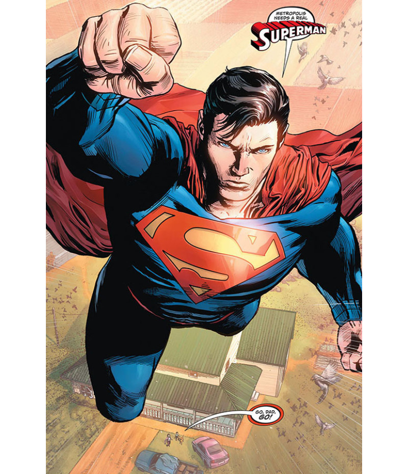 Poster Superman - Capas De Quadrinhos - HQ - DC Comics
