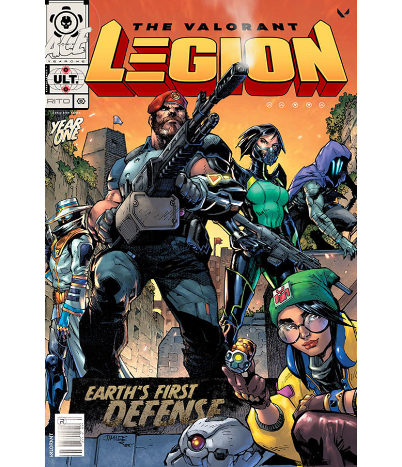 Poster The Valorant Legion - Capas De Quadrinhos - HQ - DC Comics