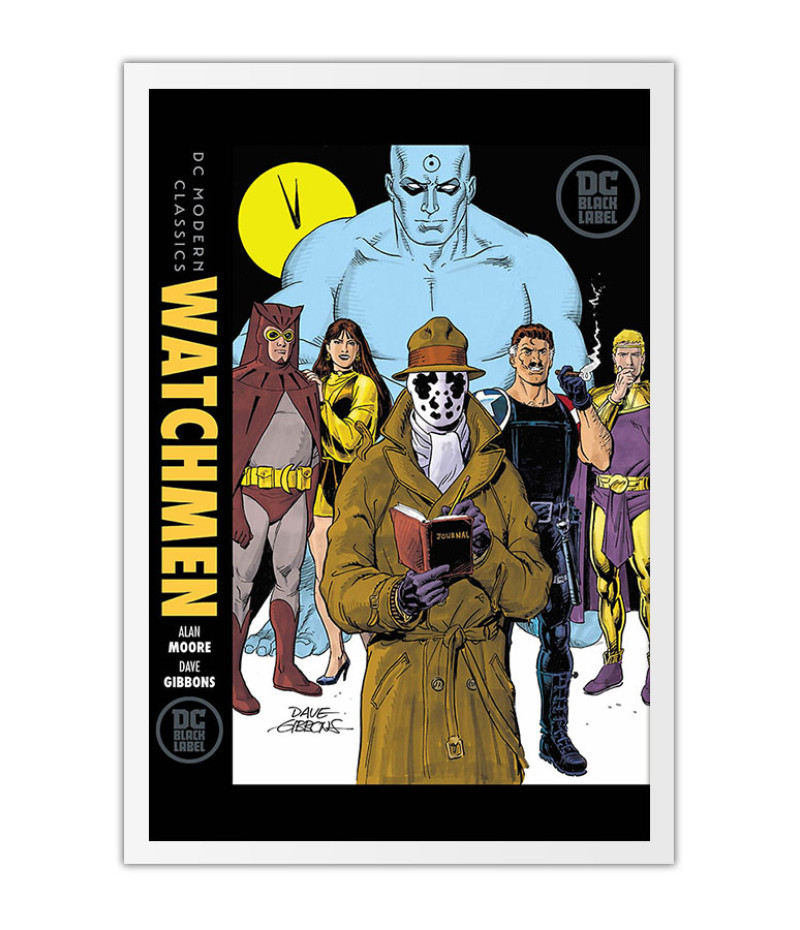 Poster Watchmen - Capas De Quadrinhos - HQ - DC Comics