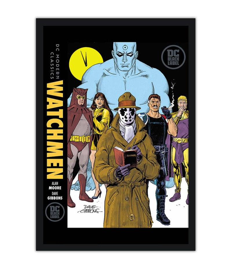 Poster Watchmen - Capas De Quadrinhos - HQ - DC Comics