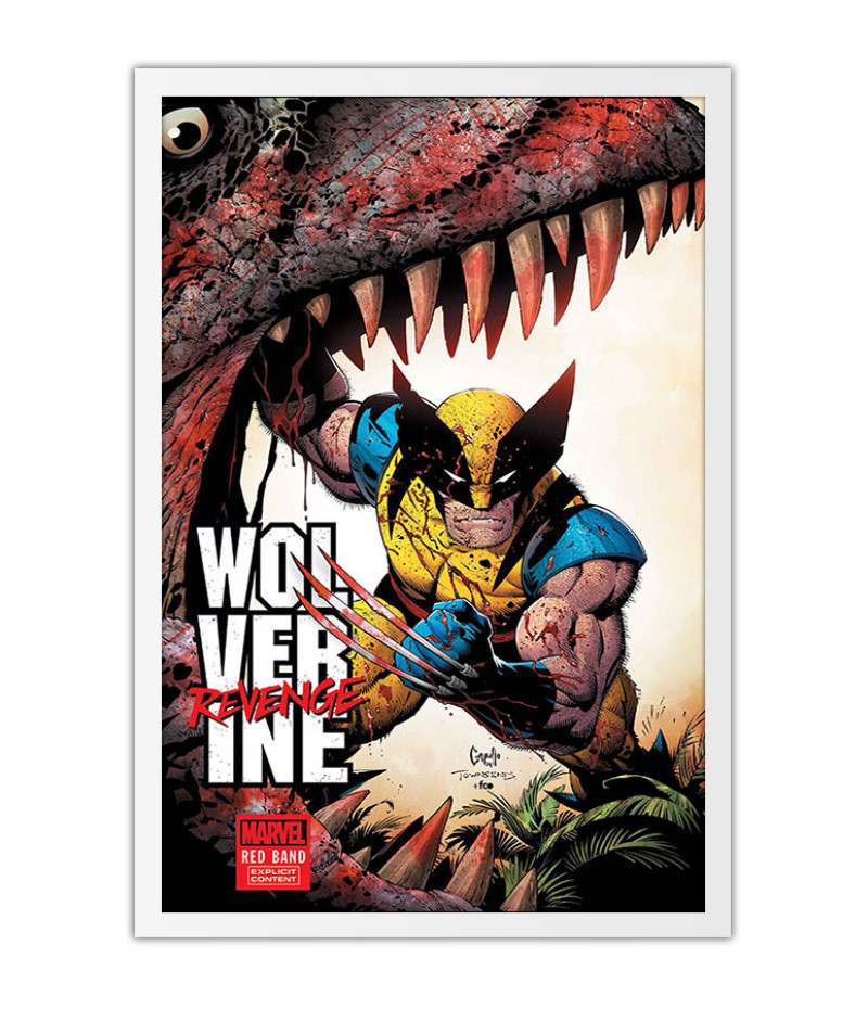 Poster Wolverine Revenge - Capas De Quadrinhos - HQ - Marvel