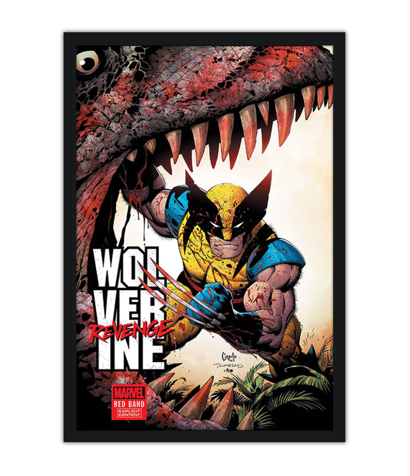 Poster Wolverine Revenge - Capas De Quadrinhos - HQ - Marvel
