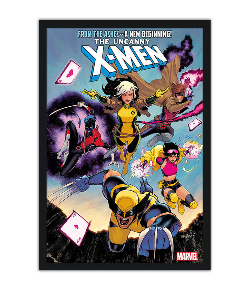 Poster X Men - Capas De Quadrinhos - HQ - Marvel