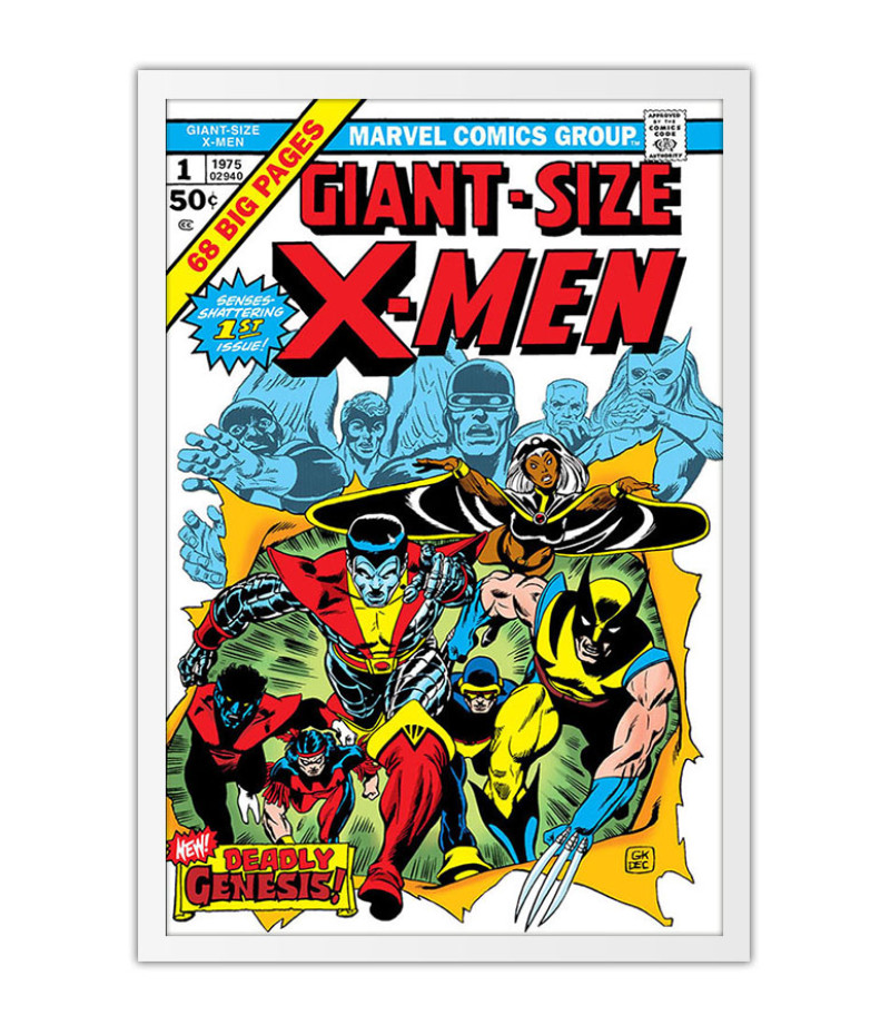 Poster X Men - Capas De Quadrinhos - HQ - Marvel