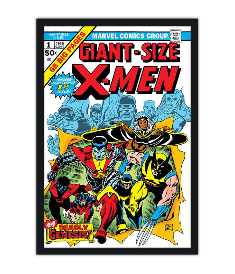 Poster X Men - Capas De Quadrinhos - HQ - Marvel