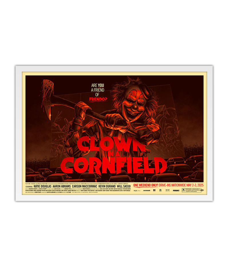 Poster Palhaço No Milharal - Clown In A Cornfield - Terror - Filmes