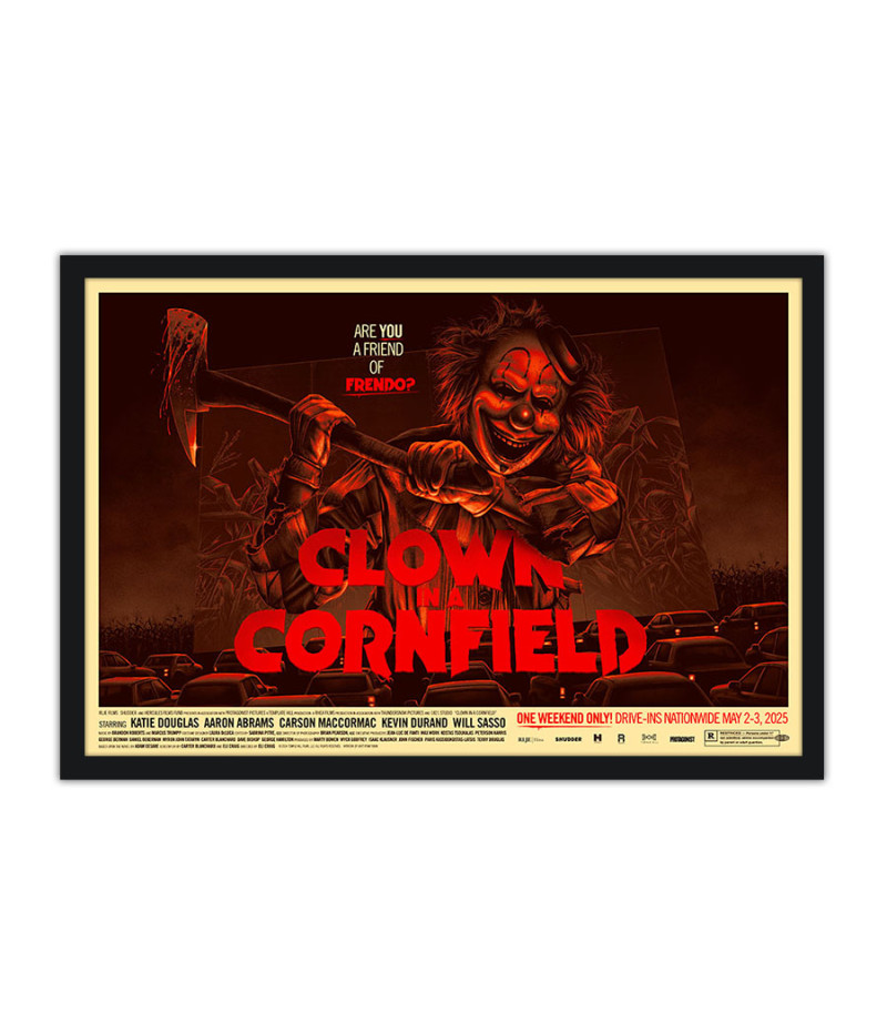 Poster Palhaço No Milharal - Clown In A Cornfield - Terror - Filmes