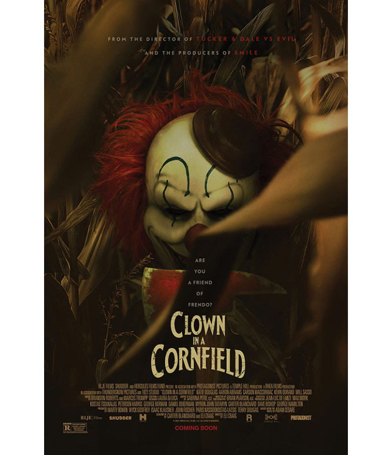 Poster Palhaço No Milharal - Clown In A Cornfield - Terror - Filmes