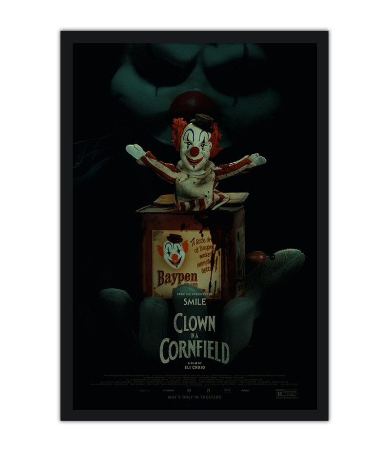 Poster Palhaço No Milharal - Clown In A Cornfield - Terror - Filmes