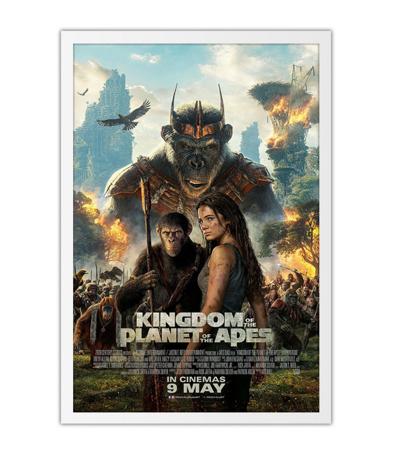 Poster O Reino Do Planeta Dos Macacos - Kingdom Of The Planet Of The Apes - Filmes
