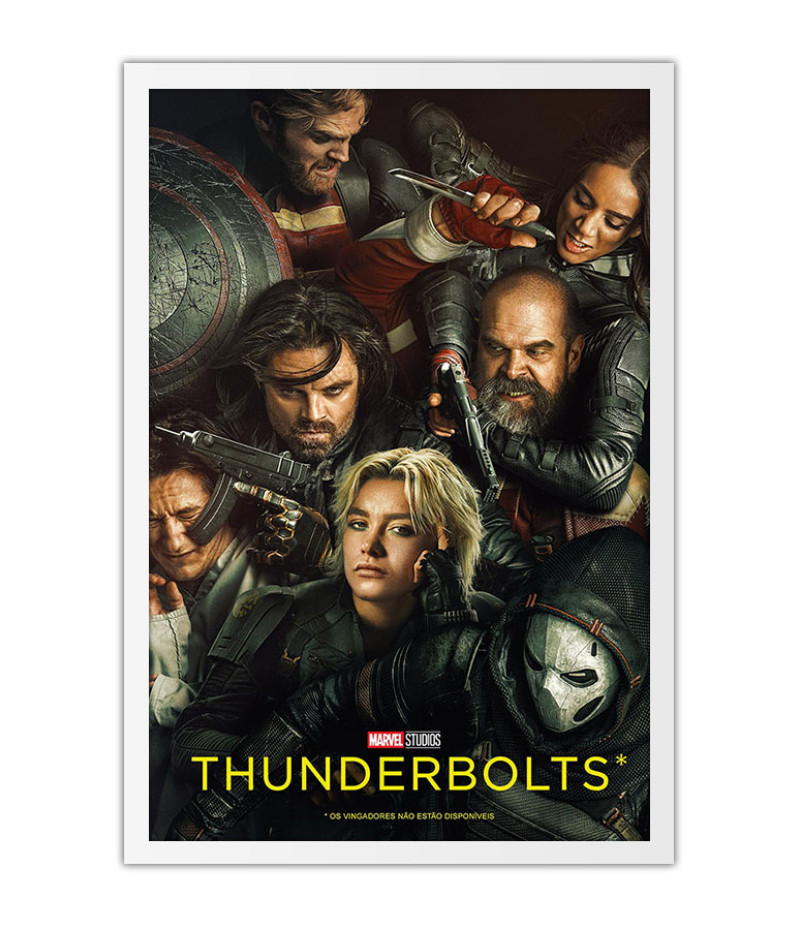 Poster Thunderbolts - Marvel - MCU - Filmes