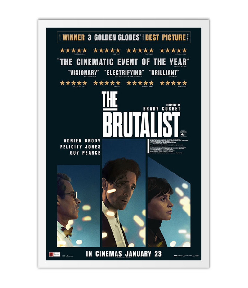 Poster O Brutalista - The Brutalist - Filmes
