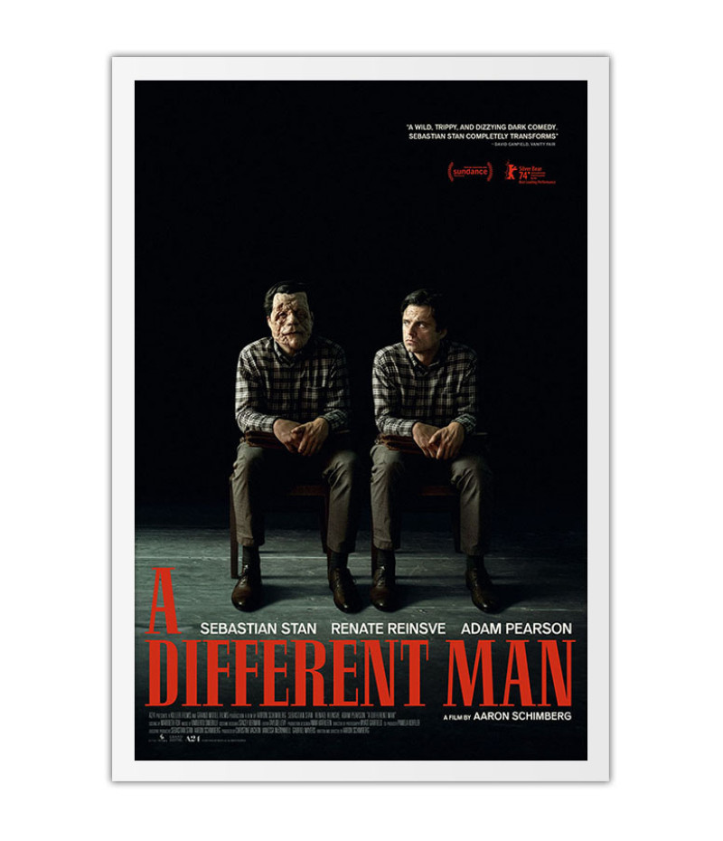 Poster Um Homem Diferente - A Different Man - Filmes