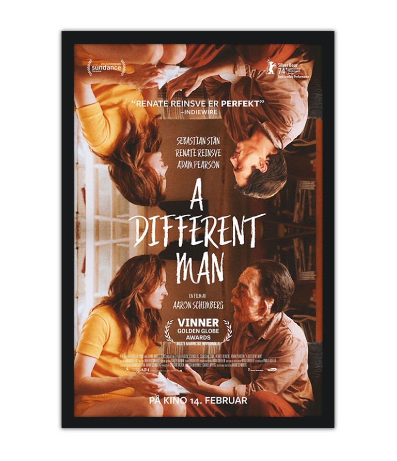 Poster Um Homem Diferente - A Different Man - Filmes