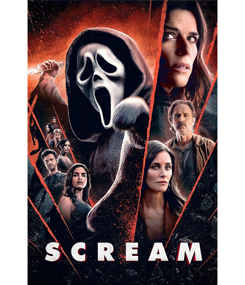 Poster Scream 2022 - Pânico 2022 - Terror - Filmes - Uau Posters