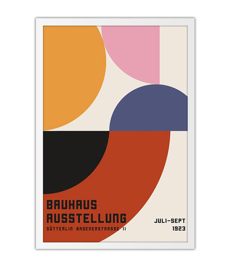Poster Bauhaus Ausstellung - Misc - Frases