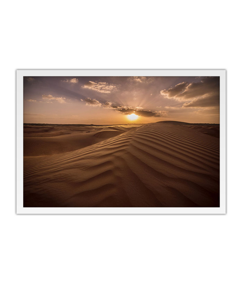 Poster Deserto E Sol - Fotografia