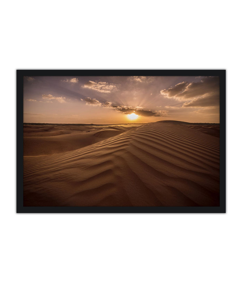 Poster Deserto E Sol - Fotografia