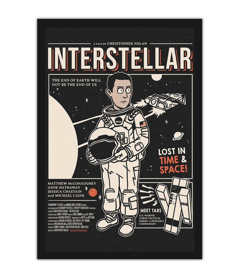 Poster Interestelar - Interstellar - Alternativo - Misc - Filmes