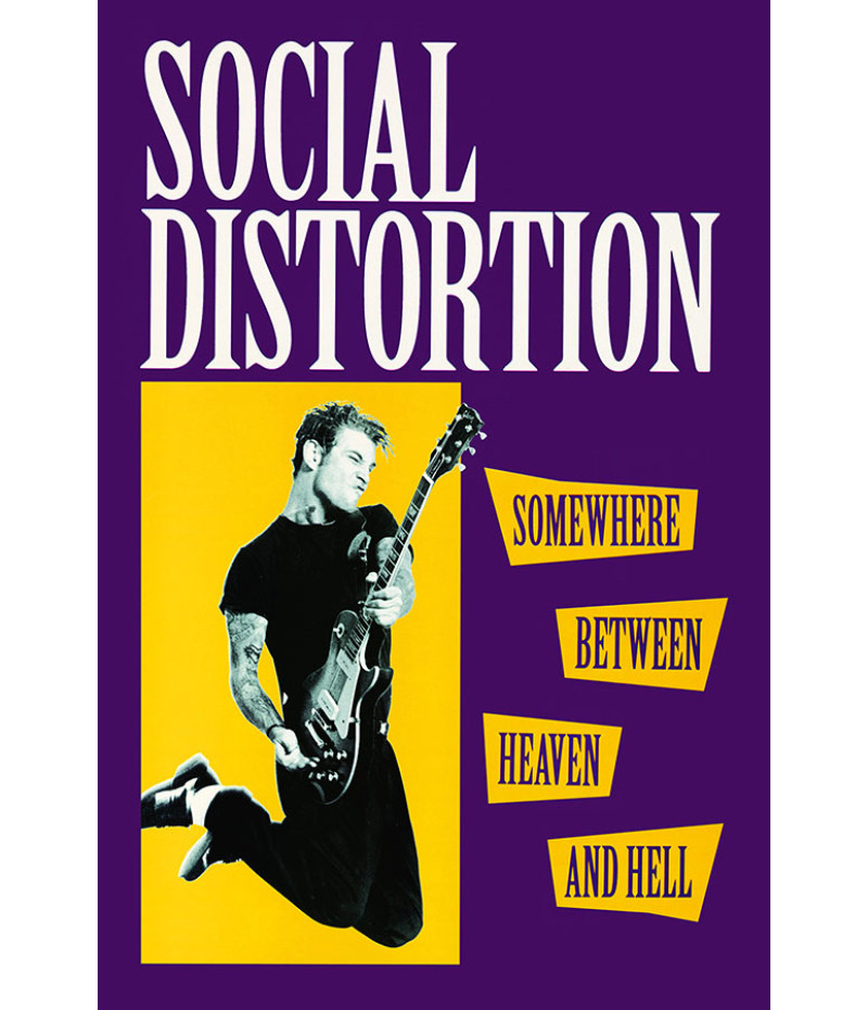 Poster Social Distortion - Somewhere Between Heaven And Hell - Bandas de Rock