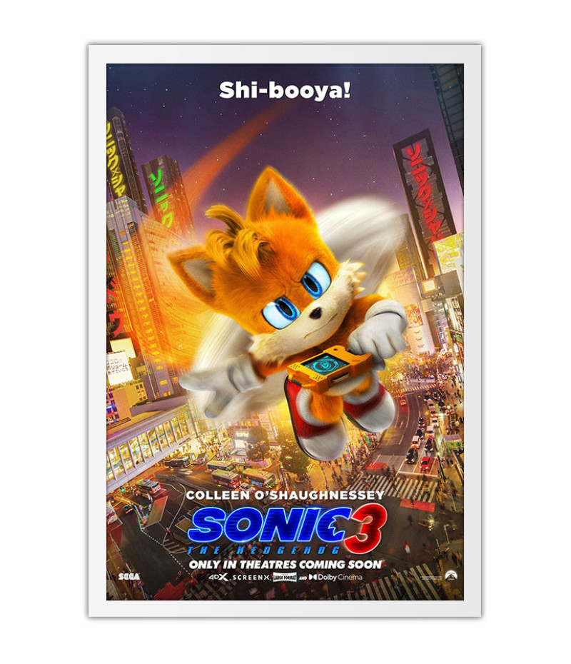 Poster Sonic 3 - Infantil - Filmes