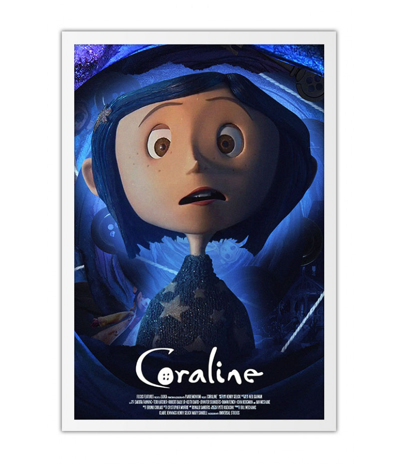 Poster Coraline - Filmes - Infantis