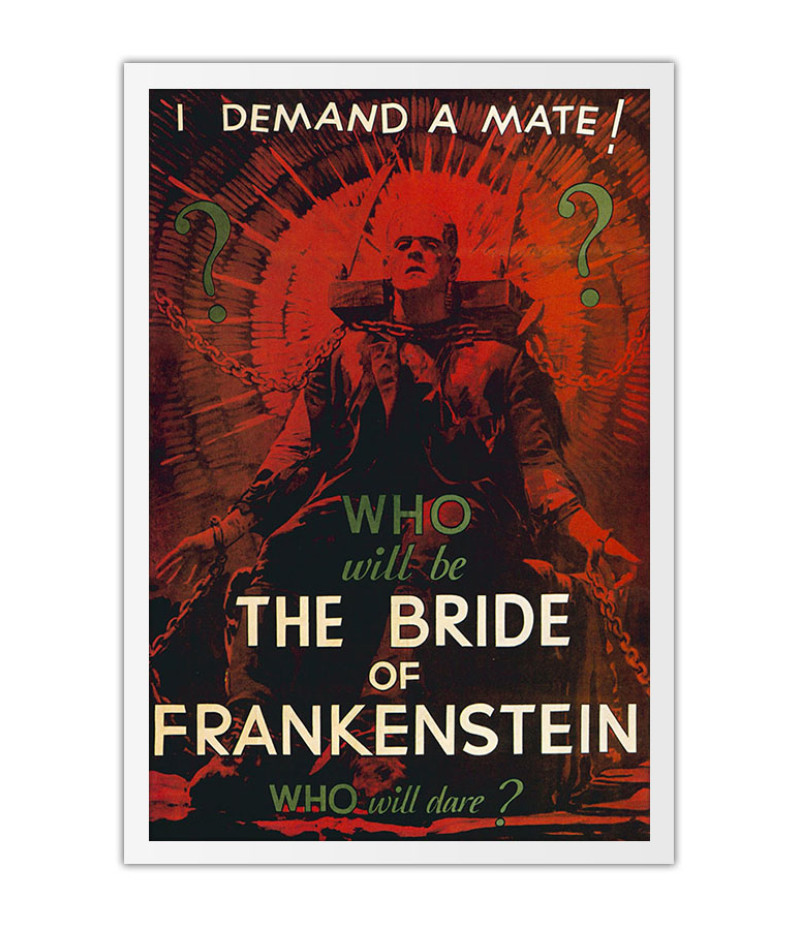 Poster A Noiva Do Frankenstein - Frankenstein’s Bride - Terror - Filmes