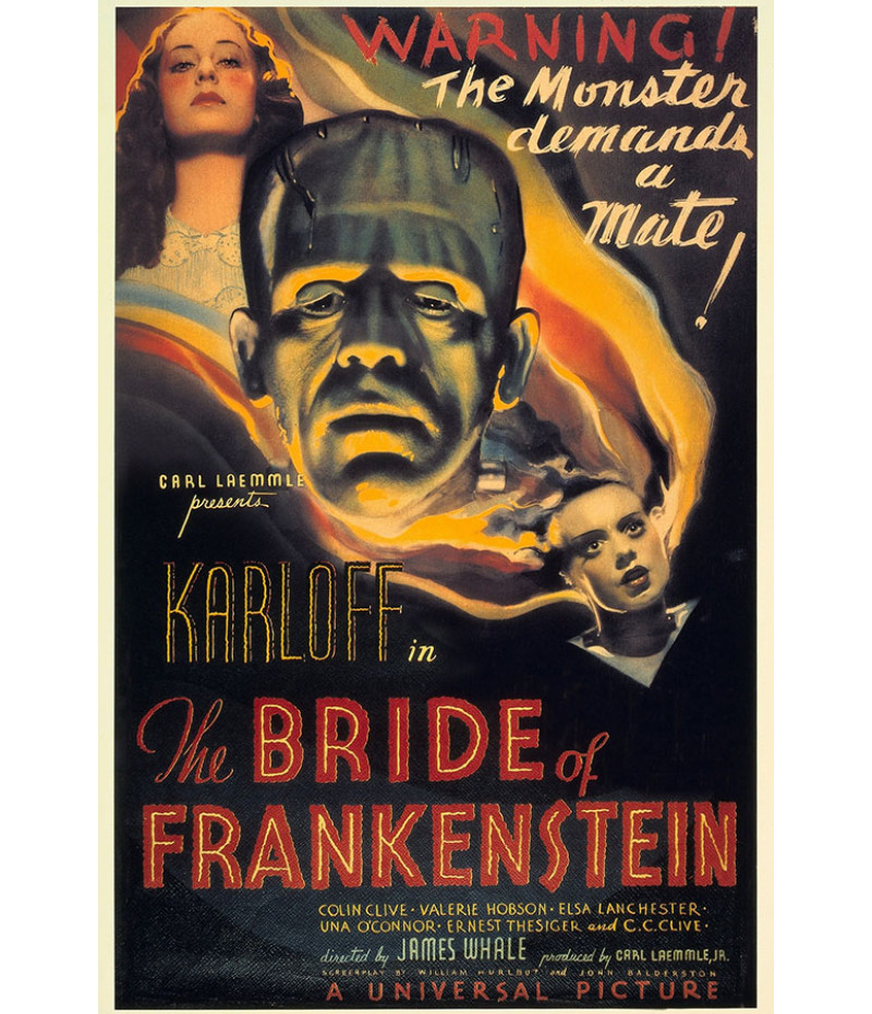 Poster A Noiva Do Frankenstein - Frankenstein’s Bride - Terror - Filmes