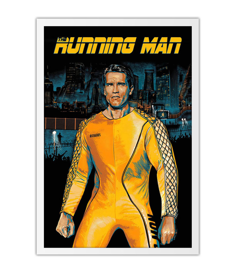 Poster The Running Man - O Sobrevivente - Stephen King - Filmes