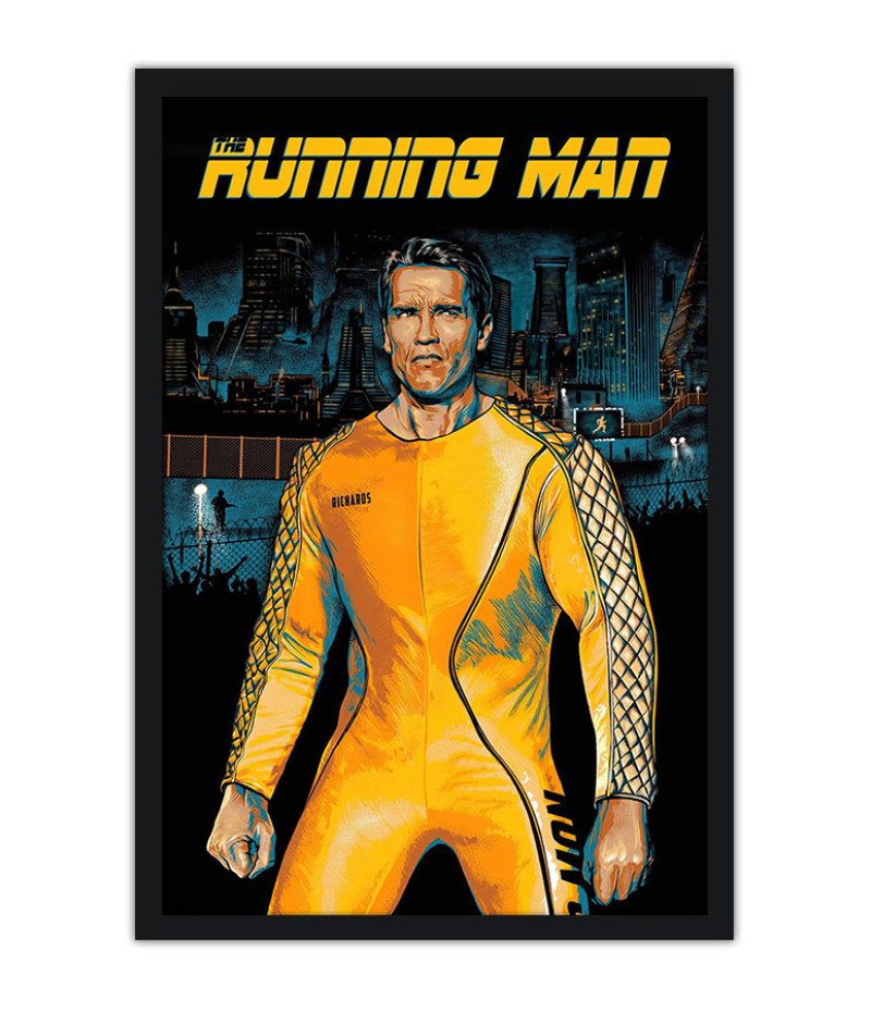 Poster The Running Man - O Sobrevivente - Stephen King - Filmes