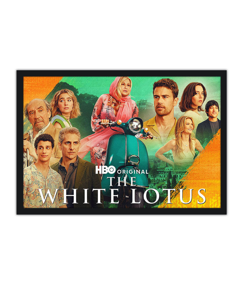 Poster The White Lotus - A Lótus Branca - Series