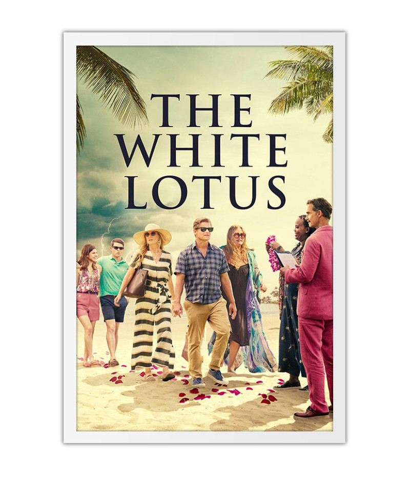 Poster The White Lotus - A Lótus Branca - Series