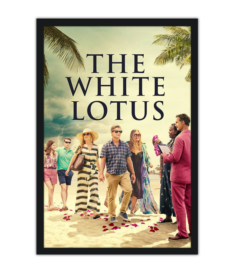 Poster The White Lotus - A Lótus Branca - Series