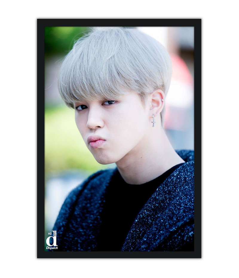 Poster Park Ji Min - Bts - Cantor - K-pop