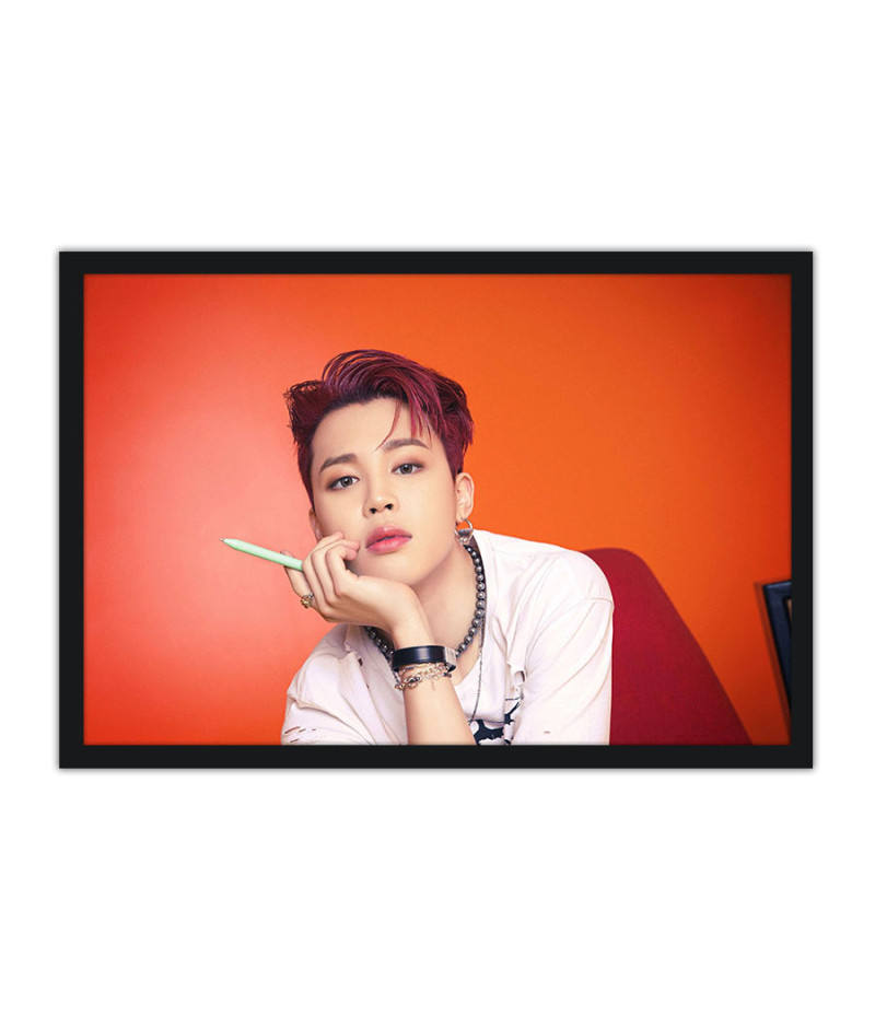 Poster Park Ji Min - Bts - Cantor - K-pop