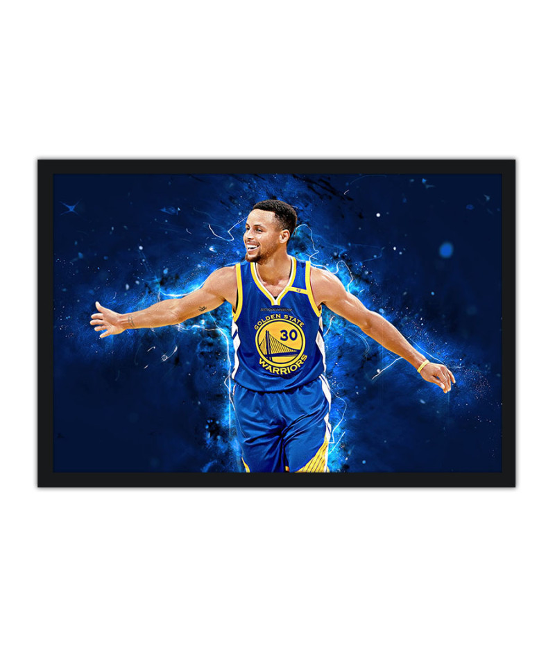 Poster Stephen Curry - NBA - Warriors - Basquete - Jogador