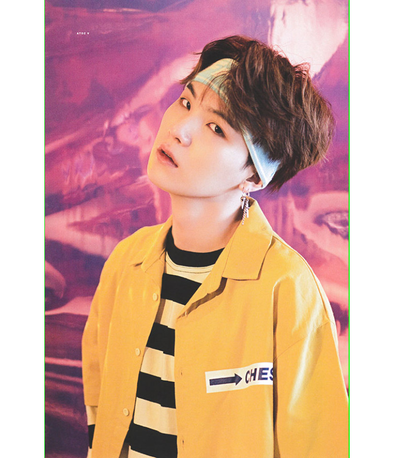 Poster Suga Min Yoon Gi - Bts - Cantor - K-pop