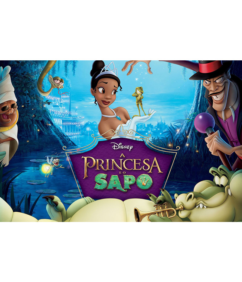 Poster A Princesa E O Sapo - Filmes - Infantis