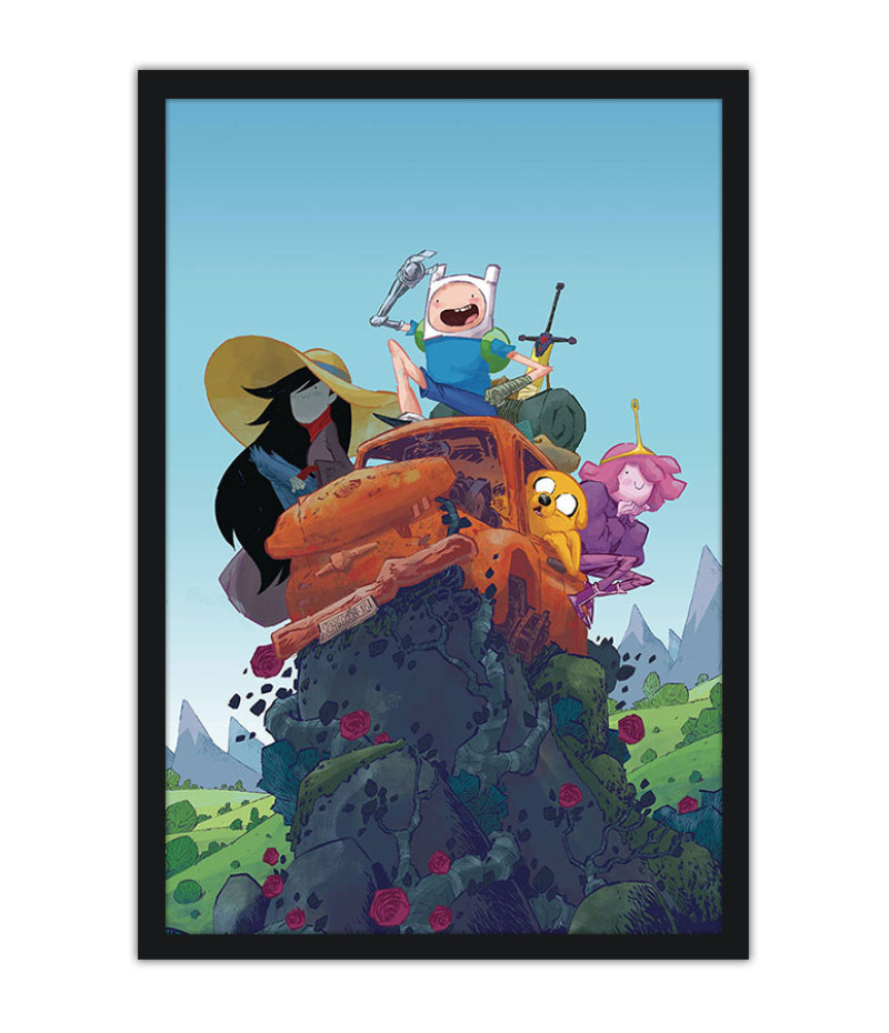 Poster A Hora Da Aventura - Adventure Time - Infantil