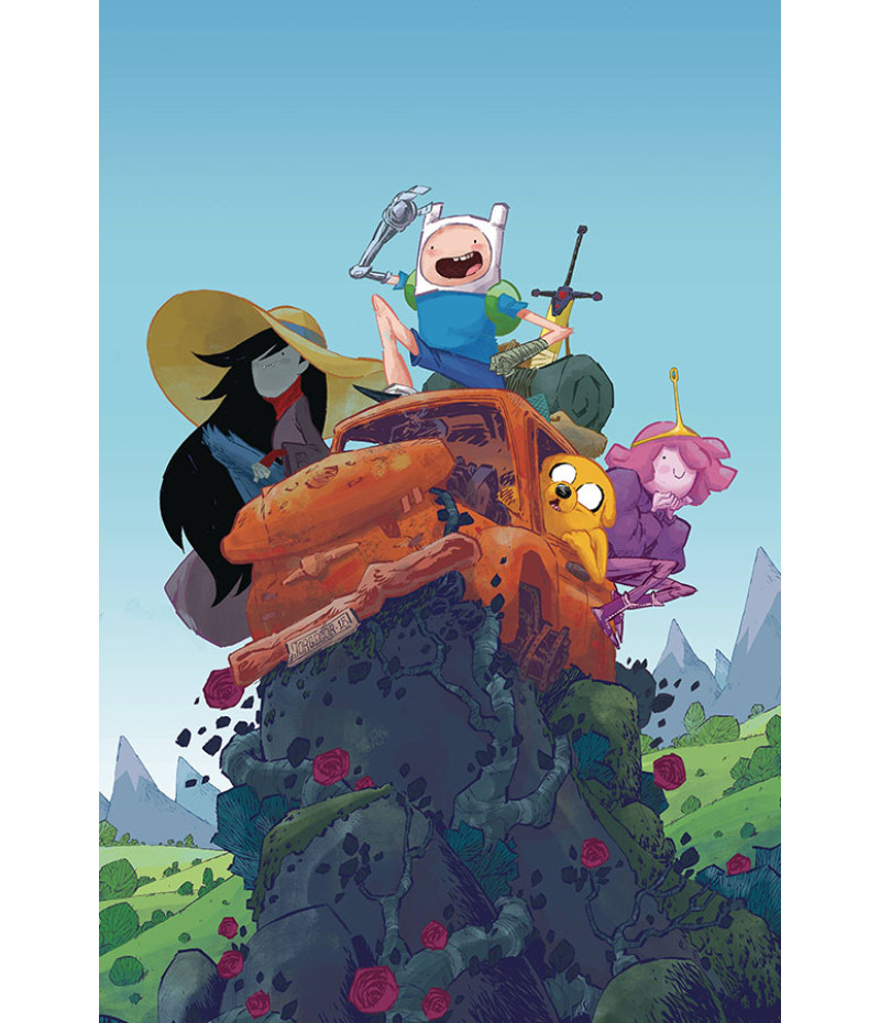 Poster A Hora Da Aventura - Adventure Time - Infantil